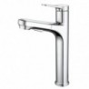Grifo mezclador extraíble para lavabo de baño con agua fría y caliente