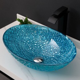 Lavabo de cristal templado...