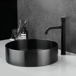 Lavabo de baño redondo de...