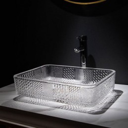 Lavabo de baño rectangular...