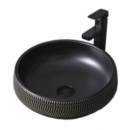 Lavabo antiguo negro mate...