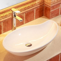 Lavabo de cerámica de forma...
