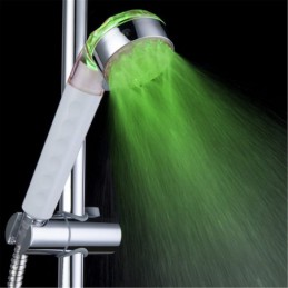 Ducha de mano con 3 luces...