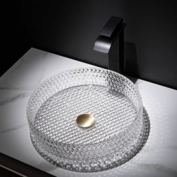 Lavabo de baño con grifo...