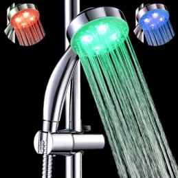 Ducha de mano con 3 luces...