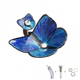 Lavabo de cristal templado...