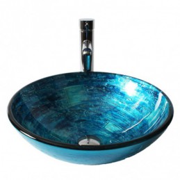 Lavabo de vidrio templado...