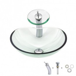 Lavabo de cristal templado...