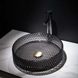 Lavabo de baño con grifería...