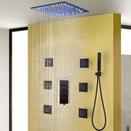 Cabezal de ducha LED de...