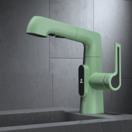 Grifo de Lavabo en Verde de...