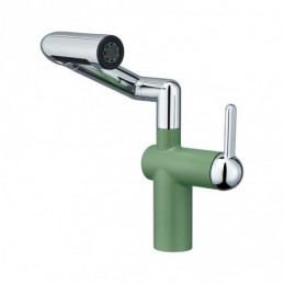 Grifo de Lavabo en Verde...