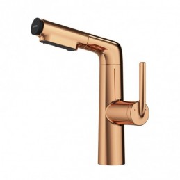 Grifo de Lavabo en Oro Rosa...