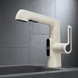 Grifo de Lavabo en Blanco...