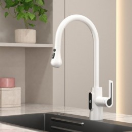 Grifo de Cocina en Blanco...